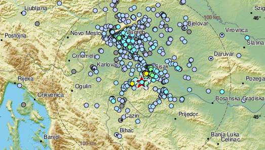 Tlo u Hrvatskoj ne miruje: Novi potres se osjetio i u BiH